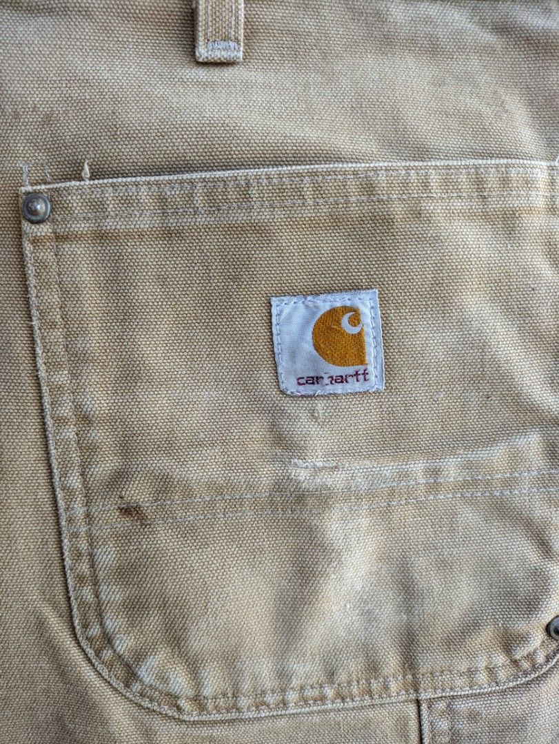 Carhartt Double Knee Carpenter pants (Category: Jeans) located in Leyte. Submitted by johnmullergames (Listing ID 1231667769, Image 3). Description: Size 36 39 Length Altered length.