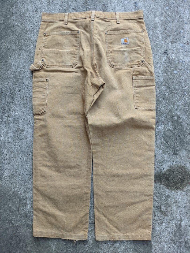 Carhartt Double Knee Carpenter pants (Category: Jeans) located in Leyte. Submitted by johnmullergames (Listing ID 1231667769, Image 2). Description: Size 36 39 Length Altered length.