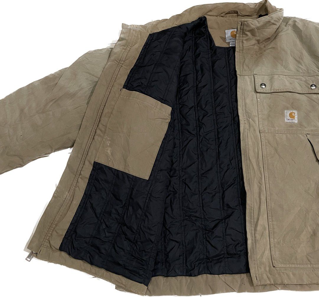 Carhartt Quick Duck Distressed Jacket Men s Fashion Coats