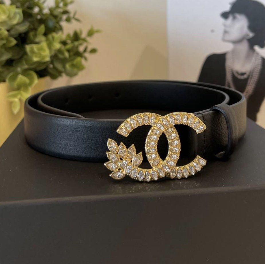 Chanel Ladies Belt (black), Women's Fashion, Watches & Accessories, Belts  on Carousell