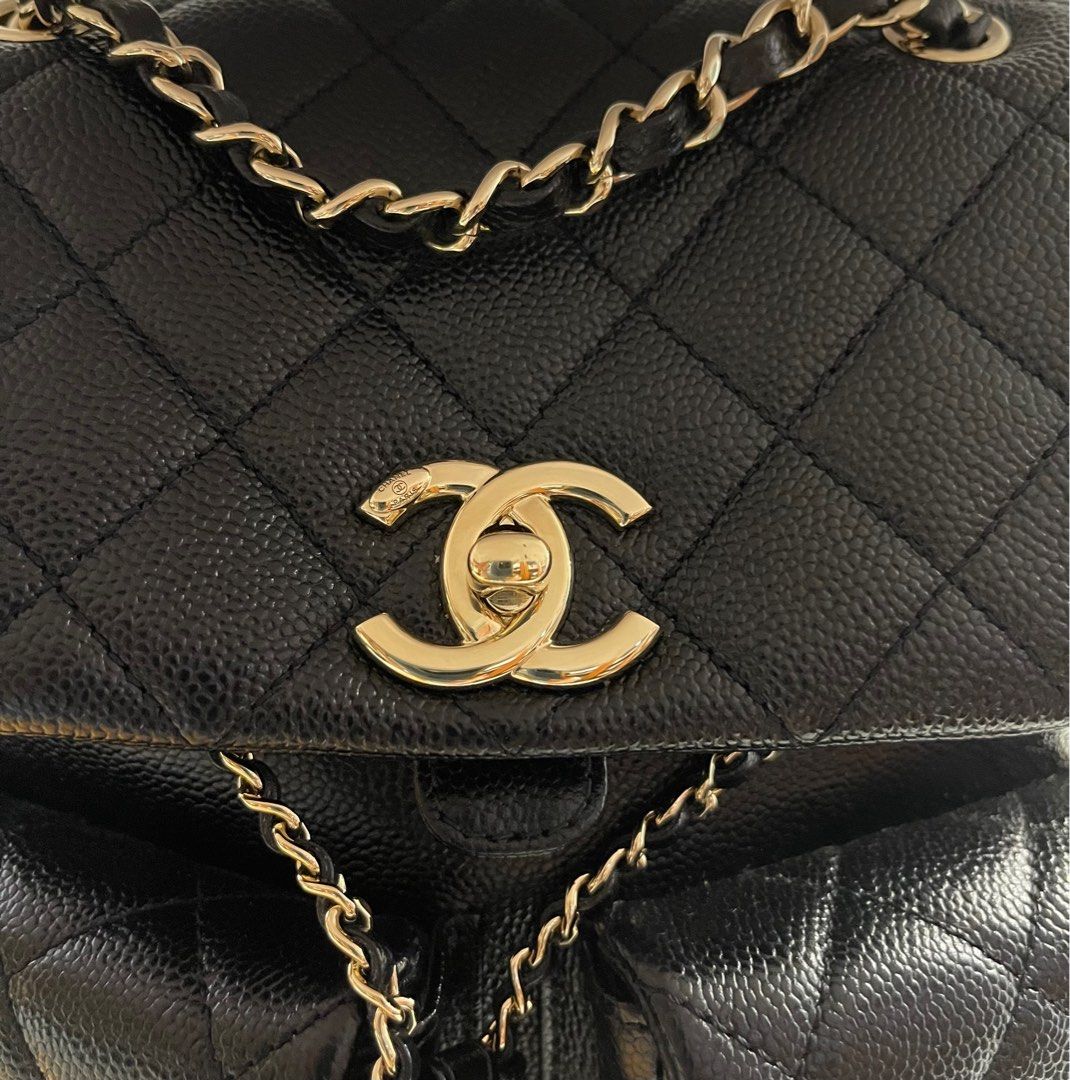 Chanel Limited Edition 2023 Caviar Small Mini Duma BackpackTikTok Search