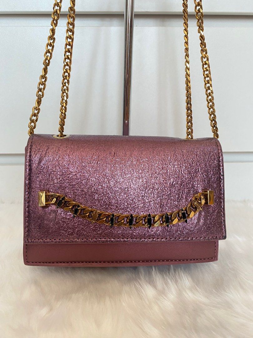 Charles and Keith Original Front Flap Crossbody Bag with Chain