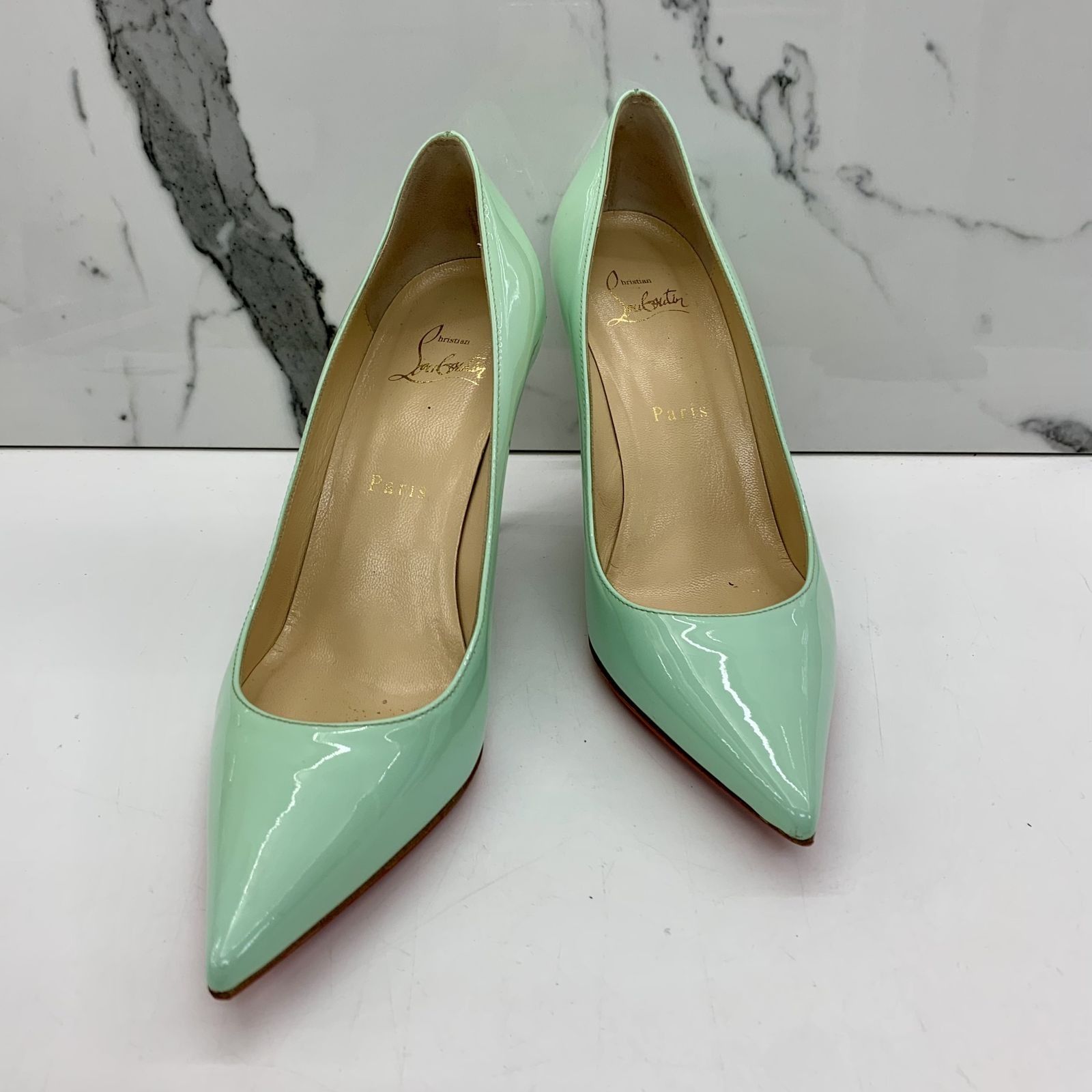 Christian louboutin deals patent heels