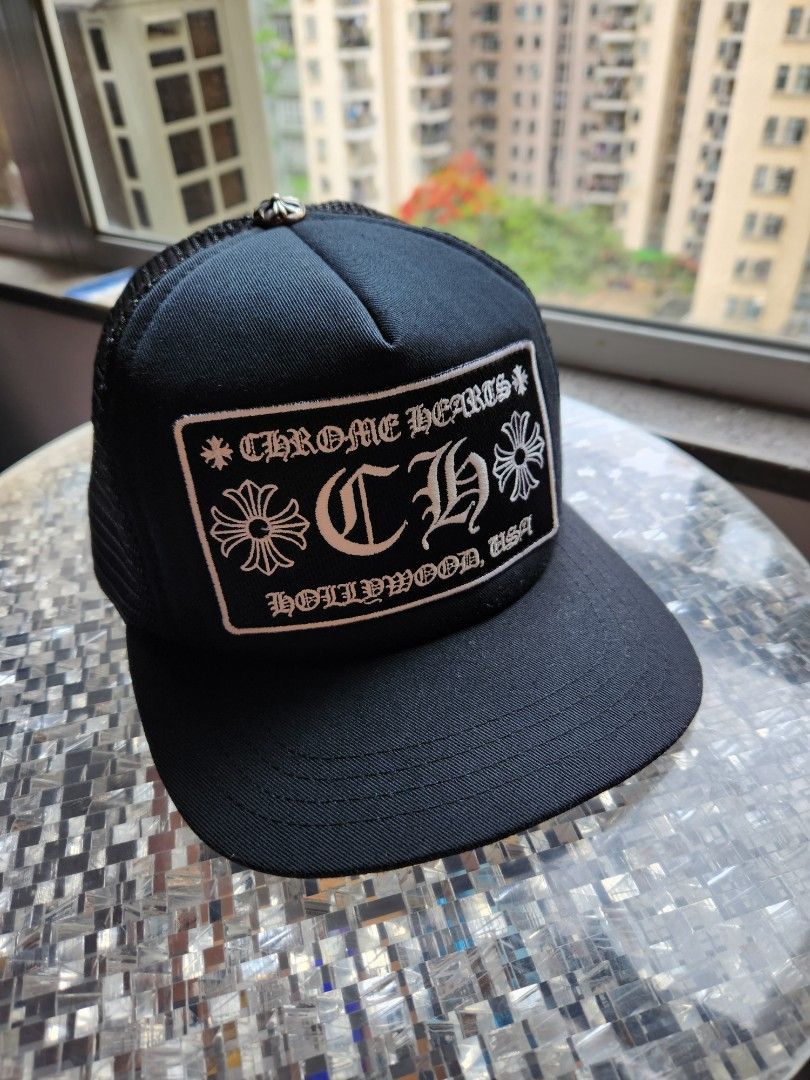 Chrome hearts Cap, 男裝, 手錶及配件, 棒球帽、帽- Carousell