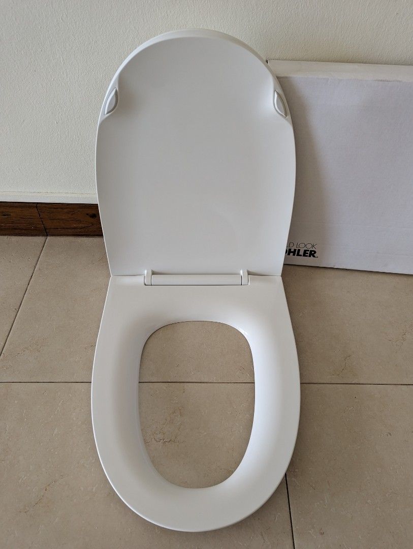 Close Toilet Seat KOHLER Reach up Slim Quiet, Furniture & Home Living