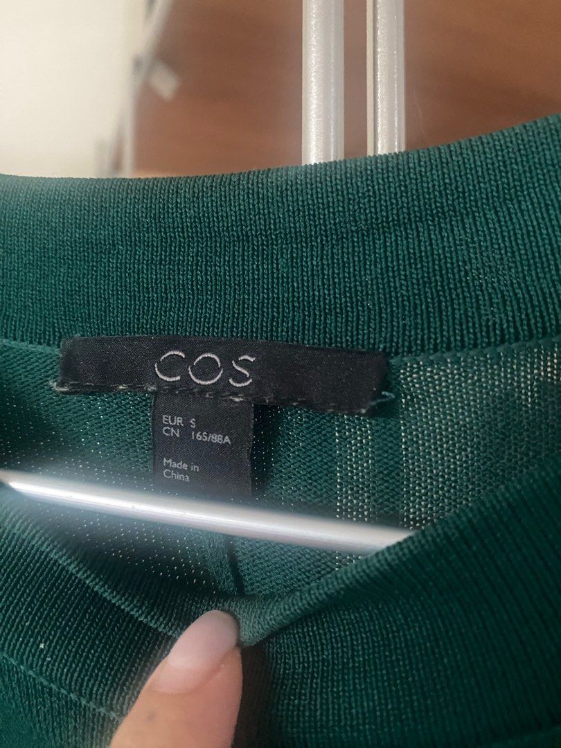 COS + Zip-Up Denim Dress