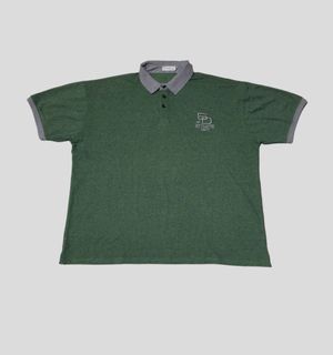 CP Company Athletic Dept Poloshirt Green-Grey