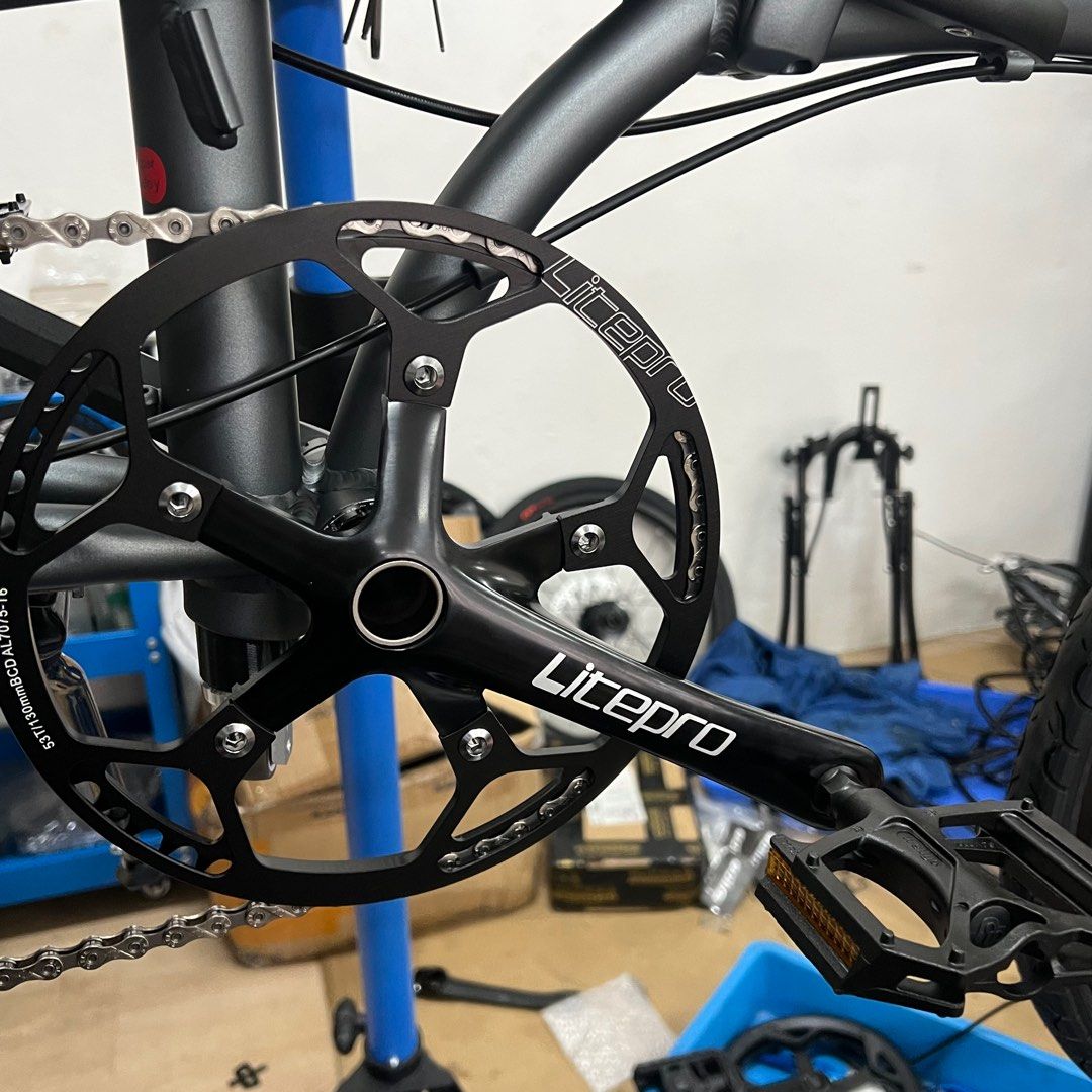 Crius velocity foldable bike shimano Tiagra Litepro hydraulic brake 451 wheel set, Sports