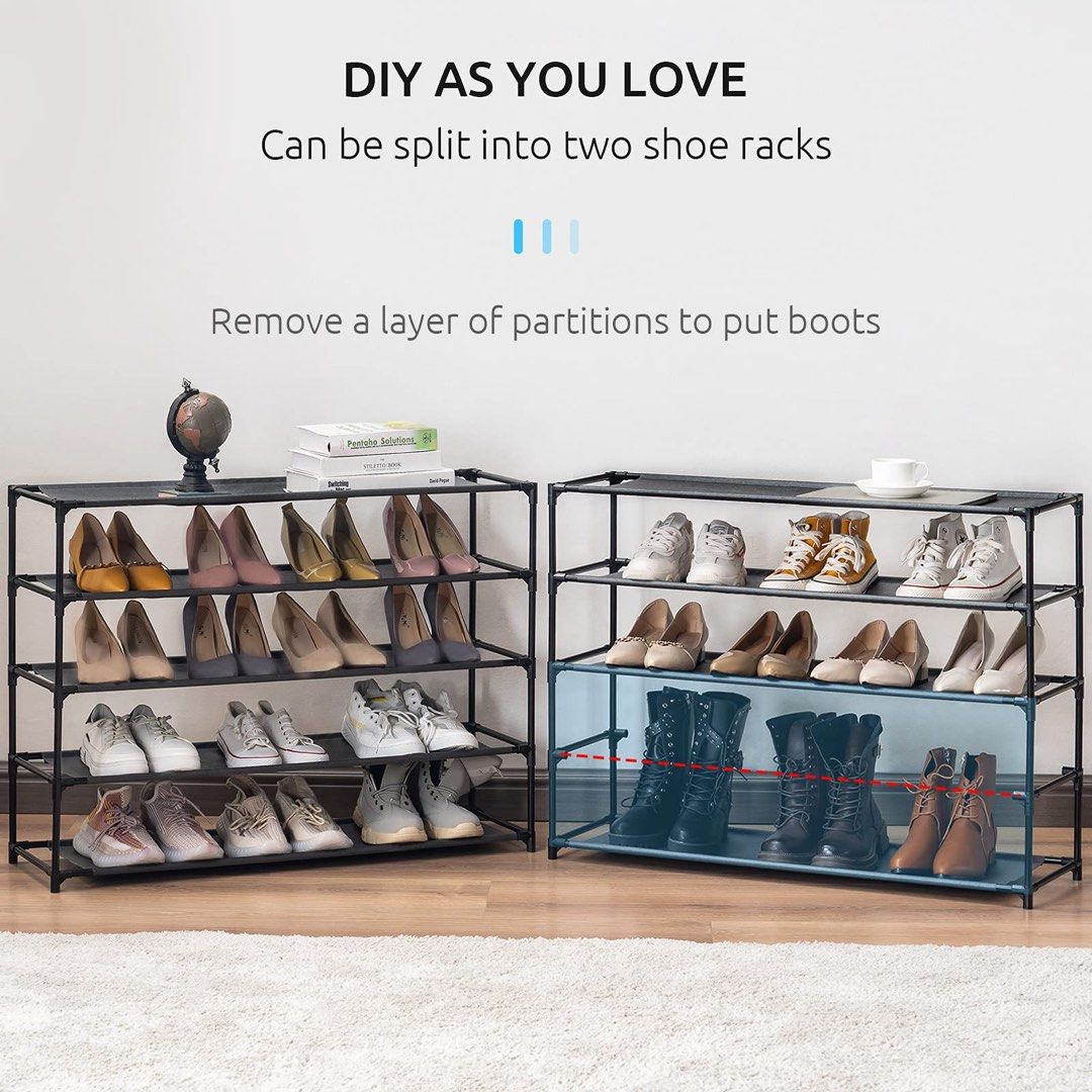 Customizable shoe rack, Furniture & Home Living, Furniture, Shelves ...