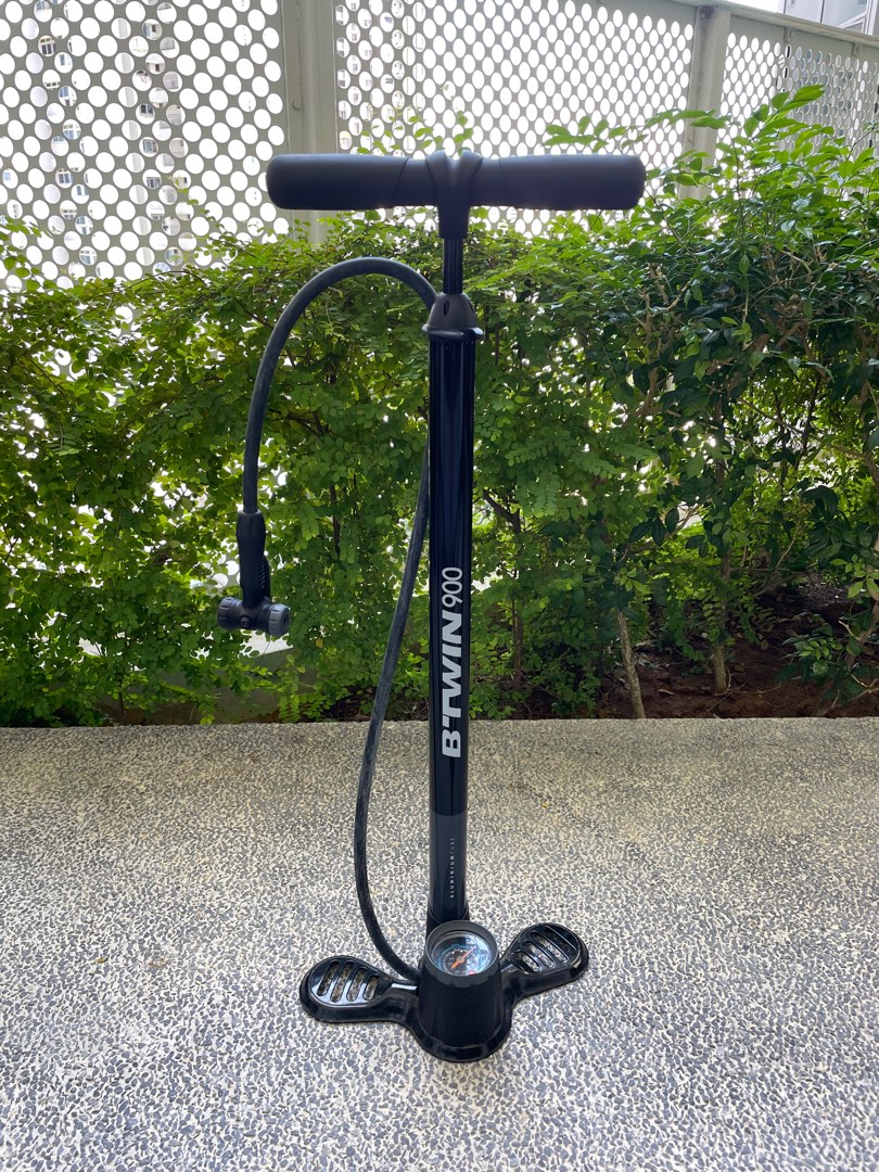 Btwin bike pump hot sale