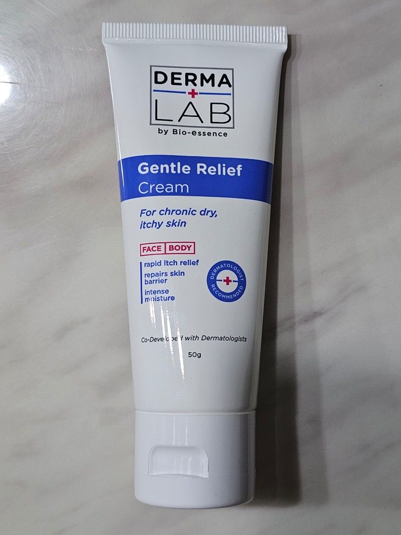 Derma + Lab Gentle Relief Cream 50g, Beauty & Personal Care, Bath