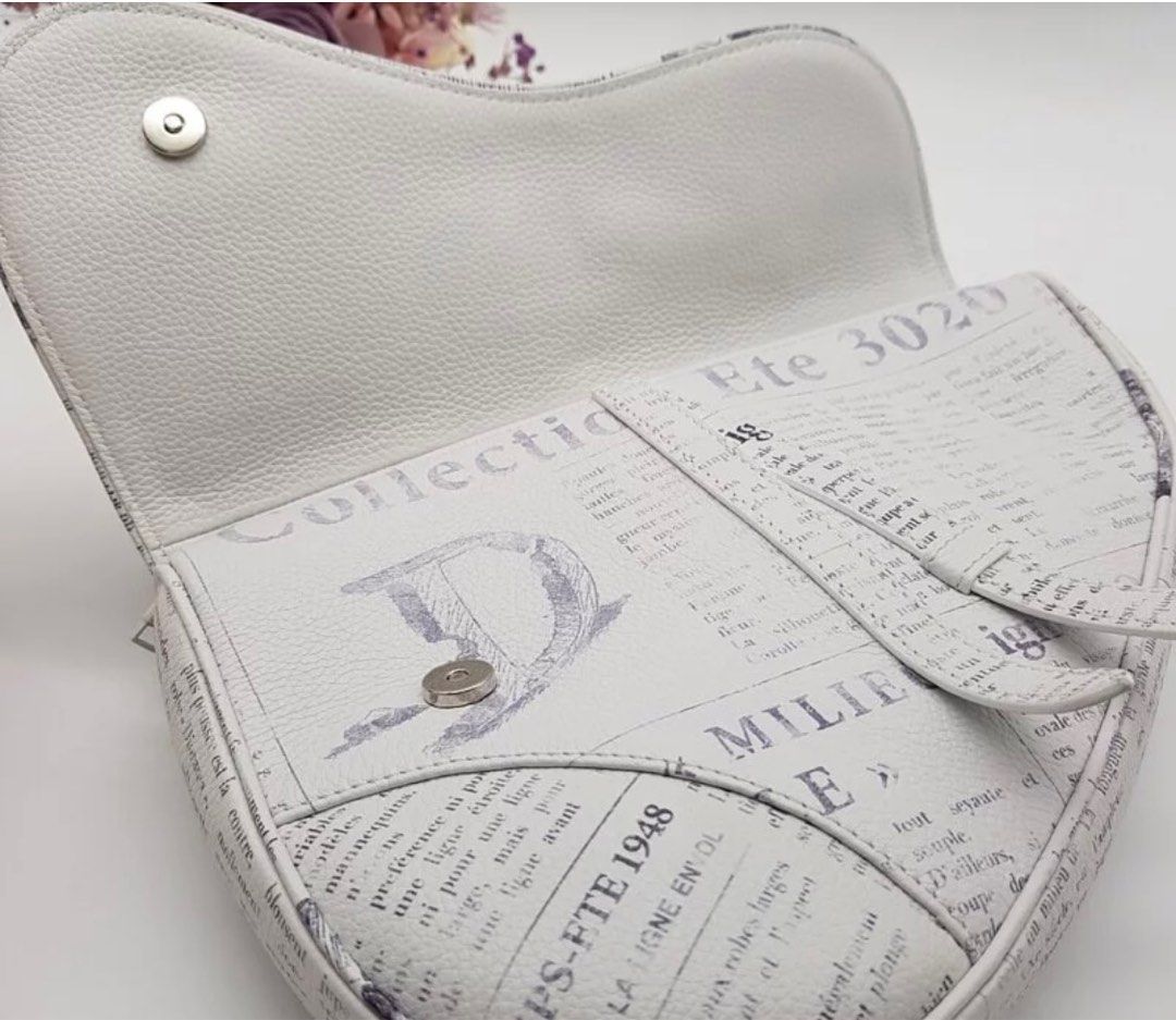 Dior x Daniel Arsham Saddle Bag