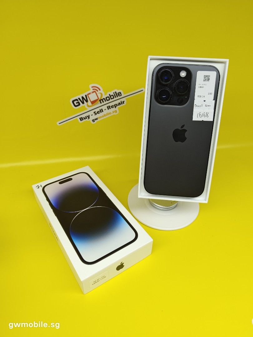 Dual sim IPhone 14 Pro 128GB 16168, Mobile Phones & Gadgets, Mobile