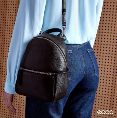 Ecco on sale leather backpack