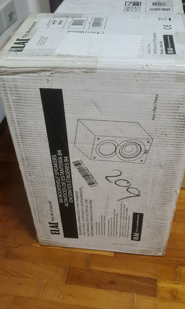 ELAC B4 Bookshelf Speaker Audio Soundbars Speakers Amplifiers