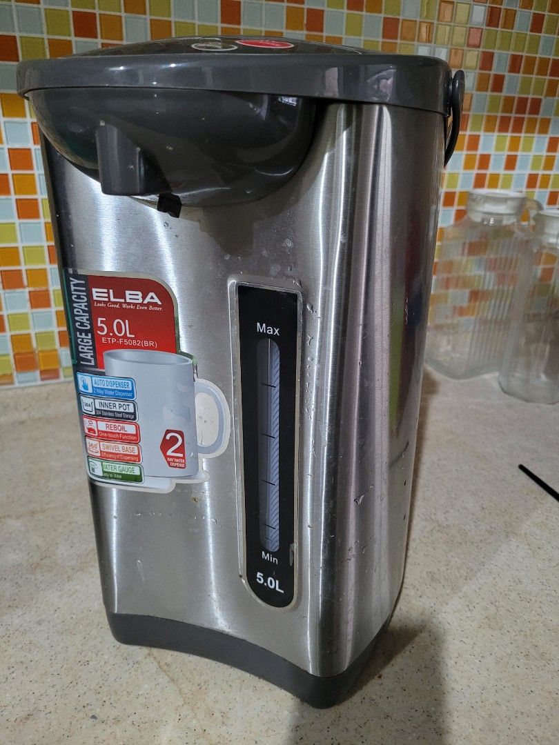 Elba 5L Electric Thermos Water Dispenser, TV & Home Appliances, Kitchen Appliances, Water