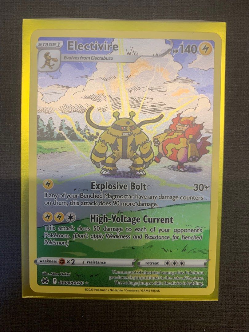 Electivire - GG08/GG70 - Crown Zenith Galarian Gallery