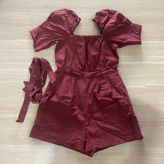 Fashmob - Maroon Romper
