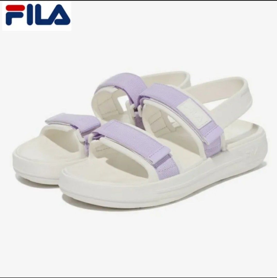 FILA PONG SLIDE PURPLE SANDALS