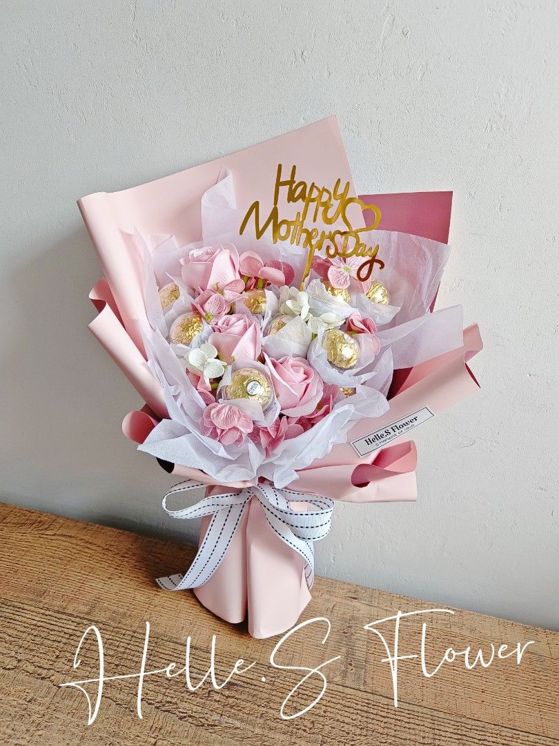 Kinder Bueno Surprise Chocolate Bouquet Mothers Day Gift Anniversary  Birthday suprise Gift 