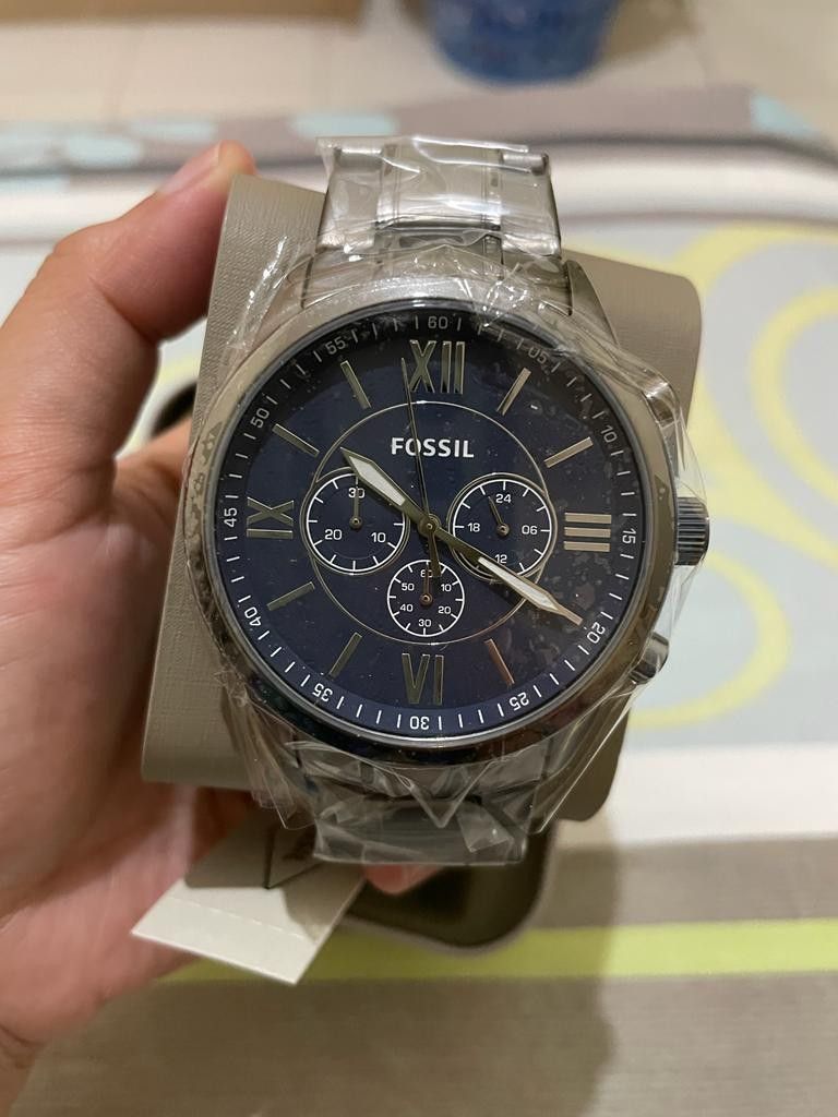 Flynn chronograph smoke stainless online steel watch