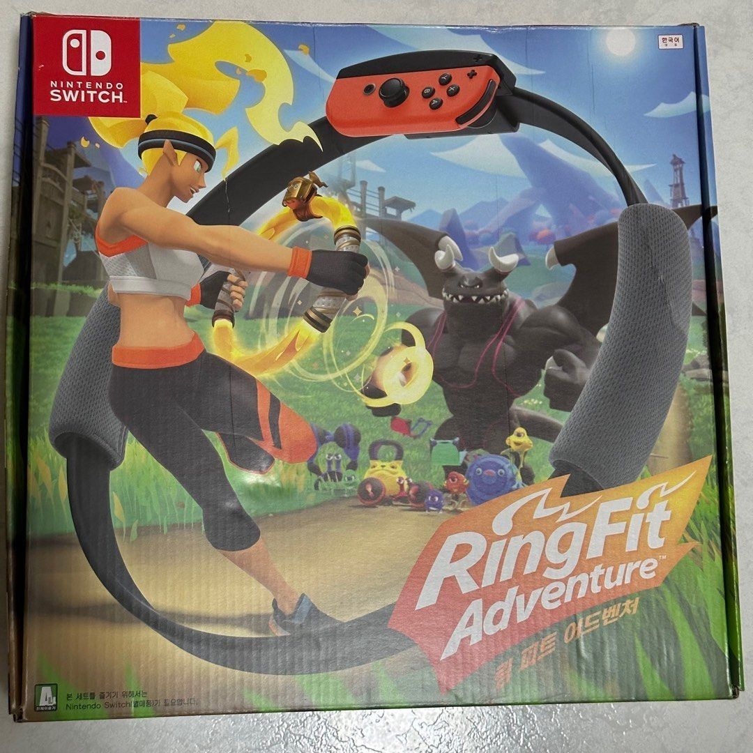 Full Set Ring Fit Adventure For Nintendo Switch Video Gaming