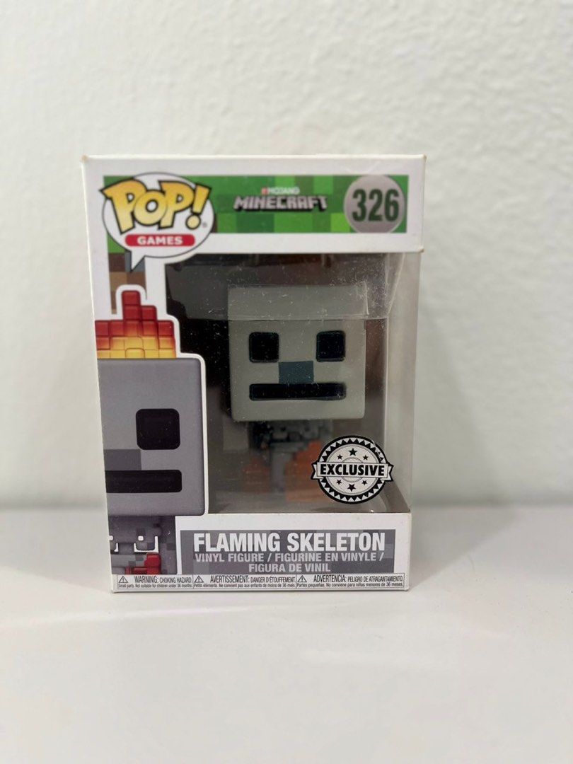 Funko pop flaming skeleton discount