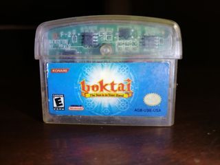 Gameboy advance game Boktai the sun is in your hand