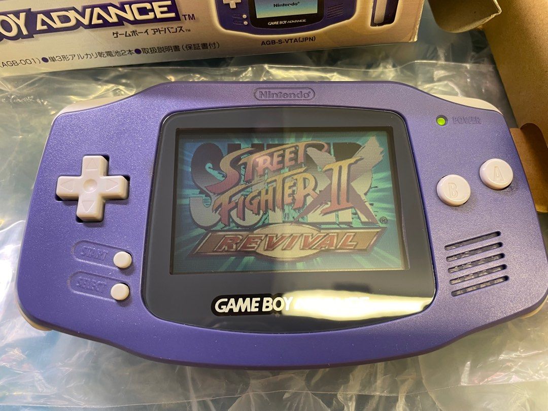 GBA] 美品Nintendo 任天堂Gameboy Advance 藍色, 電子遊戲, 電子遊戲機