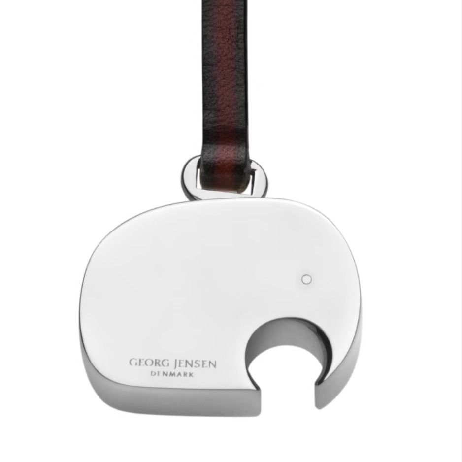 Georg jensen elephant new arrivals keyring