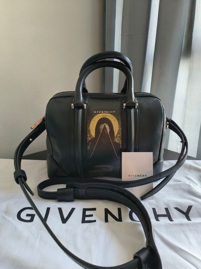 Givenchy Madonna Print Lucrezia Black, Luxury, Bags & Wallets on Carousell