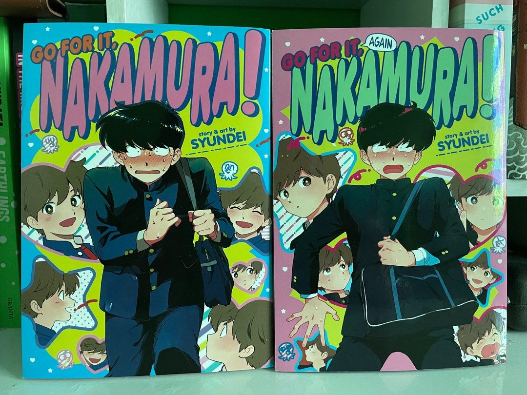 Go For It Nakamura Vol 3 Go For It, Nakamura + Go For It Again, Nakamura Manga, Hobbies & Toys,  Books & Magazines, Comics & Manga on Carousell
