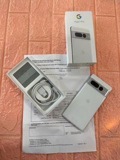Google Pixel 7 Pro 12/128GB Imei Bea Cukai Fullset Faktur Mulus Lengkap