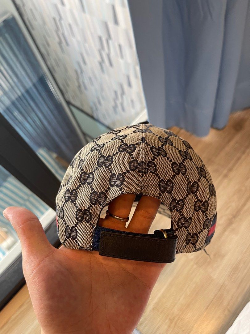 Gucci grey cap deals