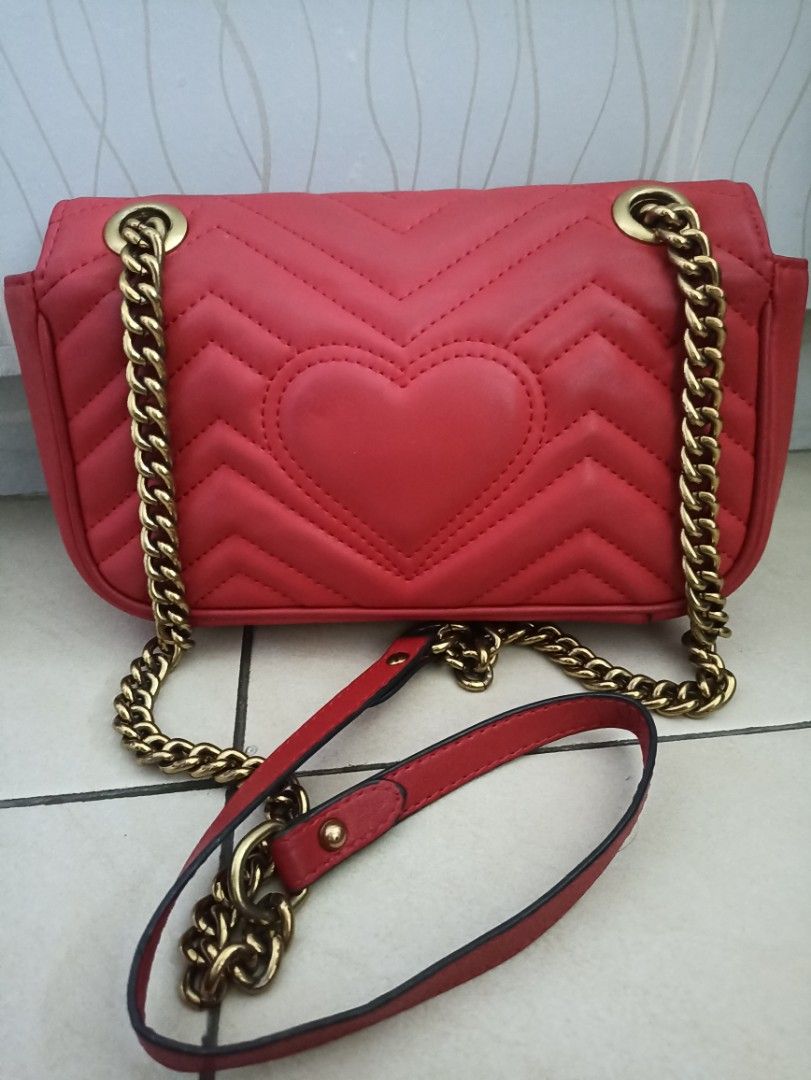 Sling Shoulder bag Gucci marmont Controllato ori second import italy