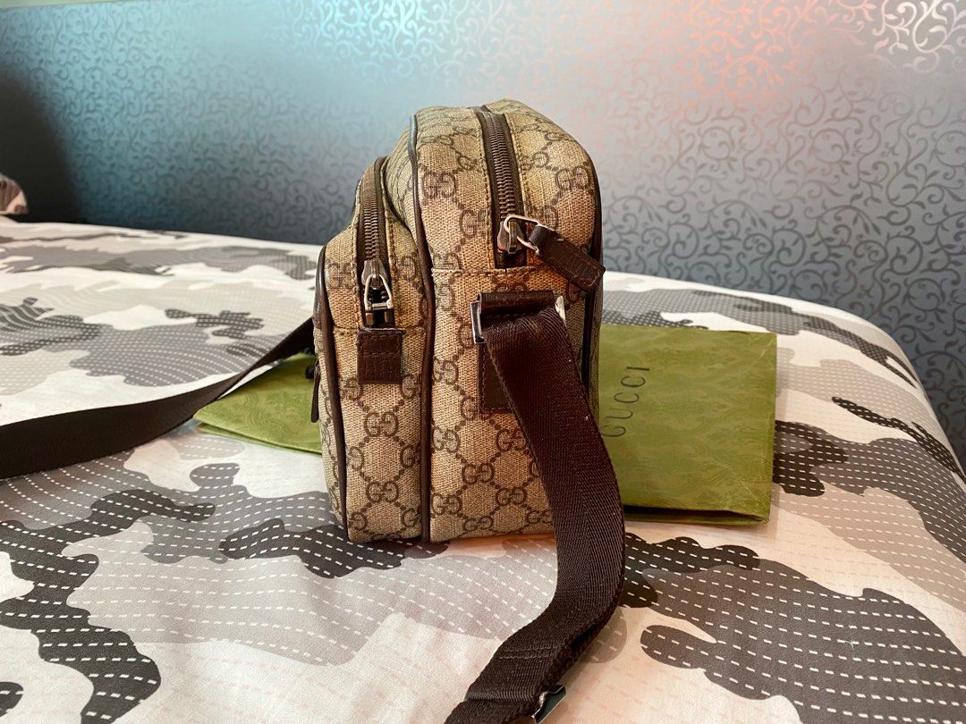 Gucci gg reporter best sale bag