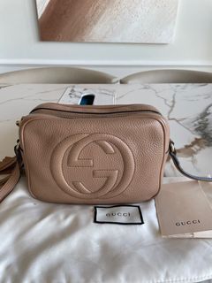 💋 GUCCI SOHO HOBO TWO WAY BAG, Luxury, Bags & Wallets on Carousell