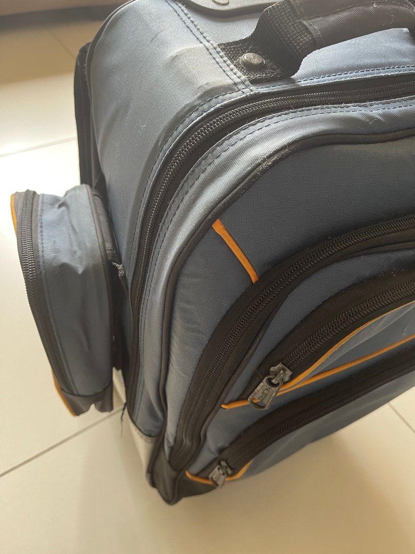 Hawk Trolley School Bag Preloved (BLUE) on Carousell