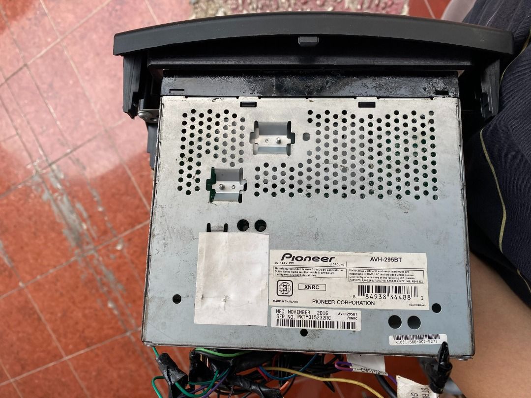 Head Unit Pioneer Bluetooth AVH 295BT Double Din, Elektronik, Audio di