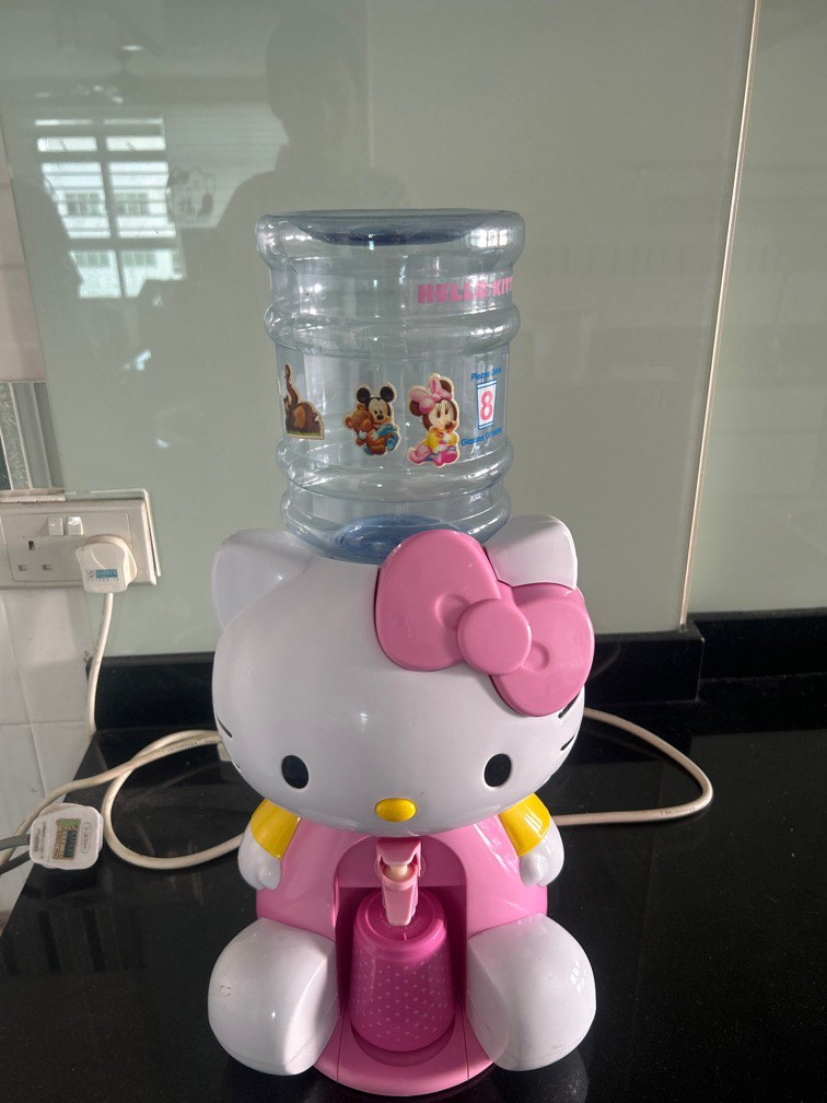 Hello kitty water dispenser, Hobbies & Toys, Toys & Games on Carousell