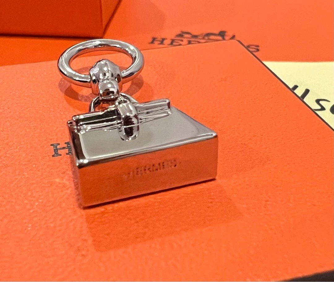 Hermes Mini Kelly Twilly Ring Palladium