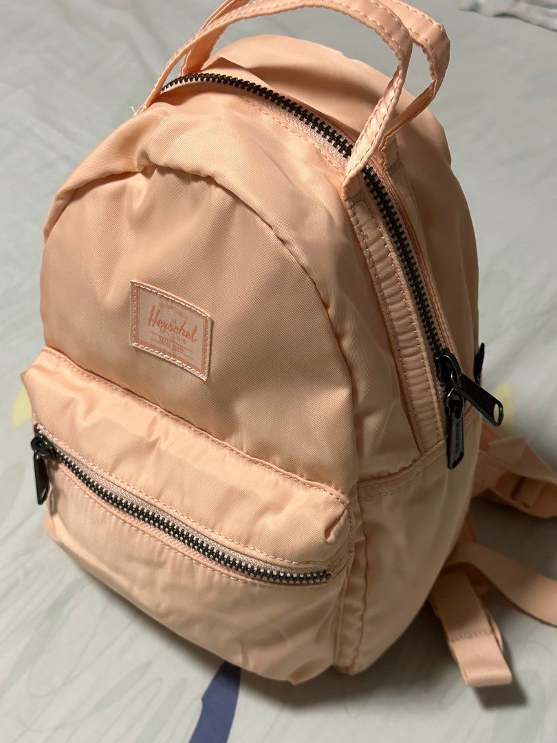 Herschel mini backpack (Category: Backpacks) located in Mandaluyong City. Submitted by tenohthree (Listing ID 1231721752, Image 3). Description: About 10 inches in length, 3.5 inches in depth..