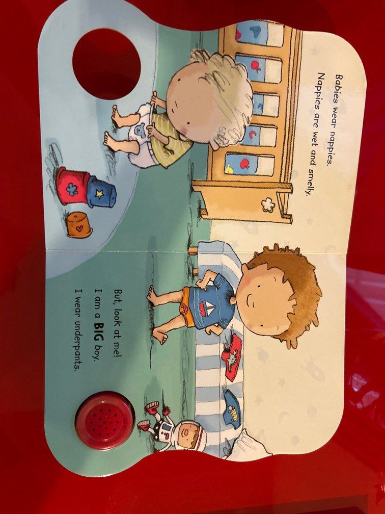 Hinkler Sound Book for children Toilet Time for boyus, Hobbies & Toys