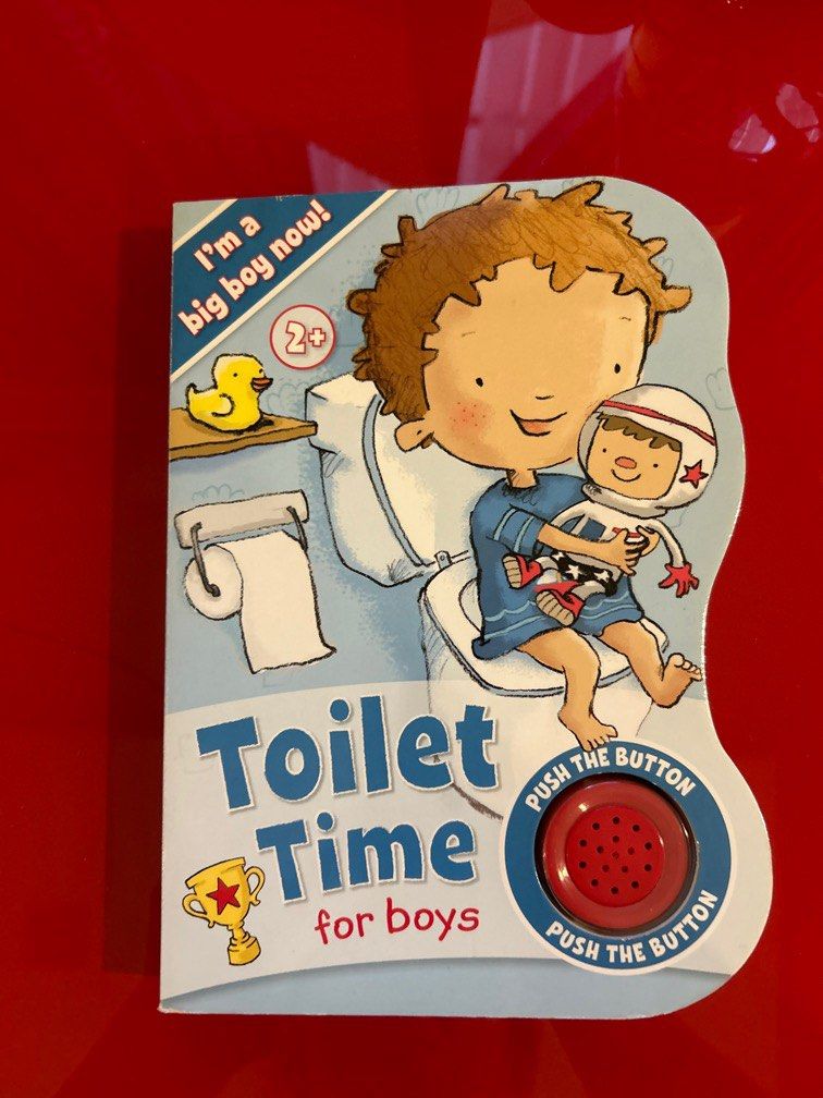 Hinkler Sound Book for children Toilet Time for boyus, Hobbies & Toys