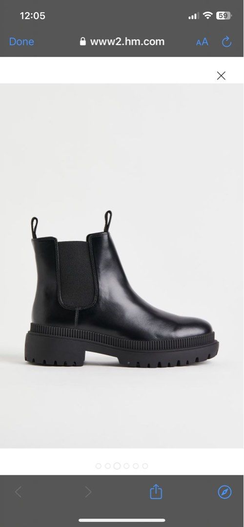 H M Divided Chelsea Boots