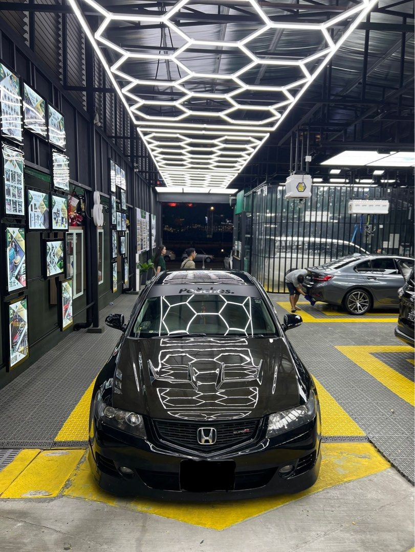 Honda Accord Euro R 2.0 (M) (Category: Used Cars) located in Singapore. Submitted by rulecampaign (Listing ID 1231655253, Image 3). Description: Low mileage unit, under-used. NO DEALERS NO CONSIGNMENT Rare CL7 car, spacious and powerful. Very underrated. FD Type R in a suit. Sits 5 comfortably. Maintained at Garage R. Mod List: Hondata KPro J’s Racing CF Bonnet J’s Racing Header J’s Racing Test Pipe (Not installed) HKS Exhaust with cert Hardrace 