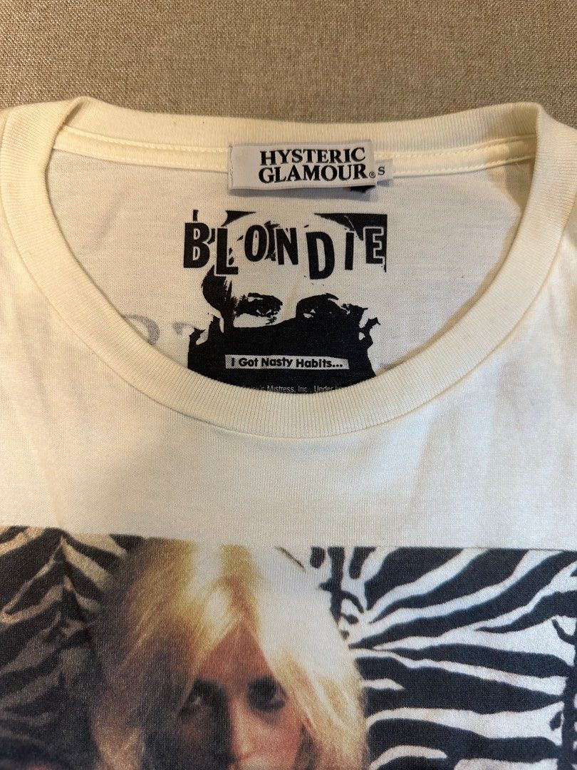 Hysteric Glamour Blondie Tee Size S, 男裝, 上身及套裝, T-shirt