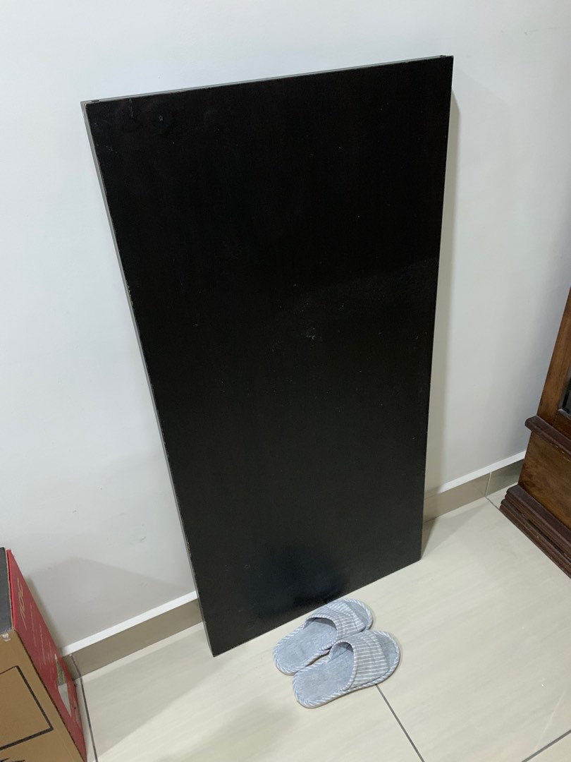 Ikea Black Table/Desk, Furniture & Home Living, Furniture, Tables