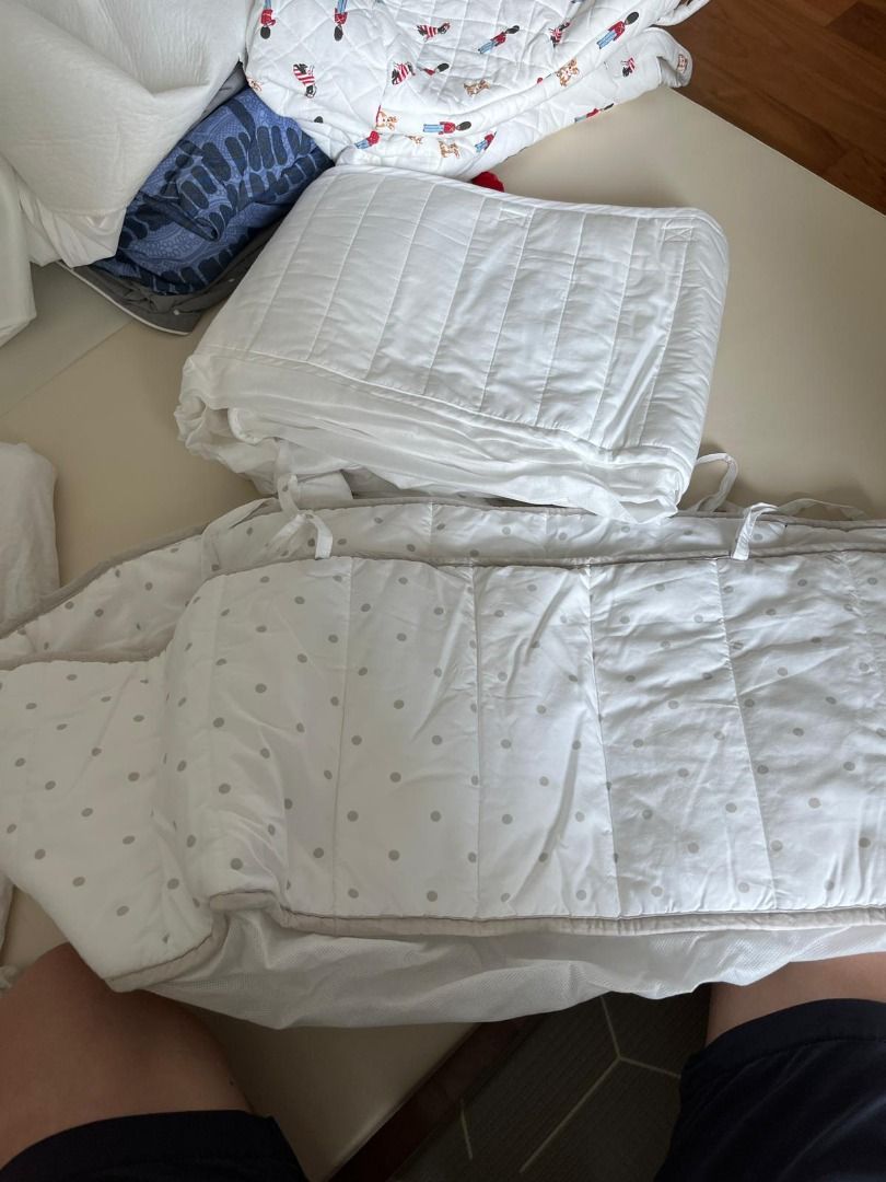 IKEA LENAST Baby Mattress protector, LENAST Bumper pad, LEN Bumper pad