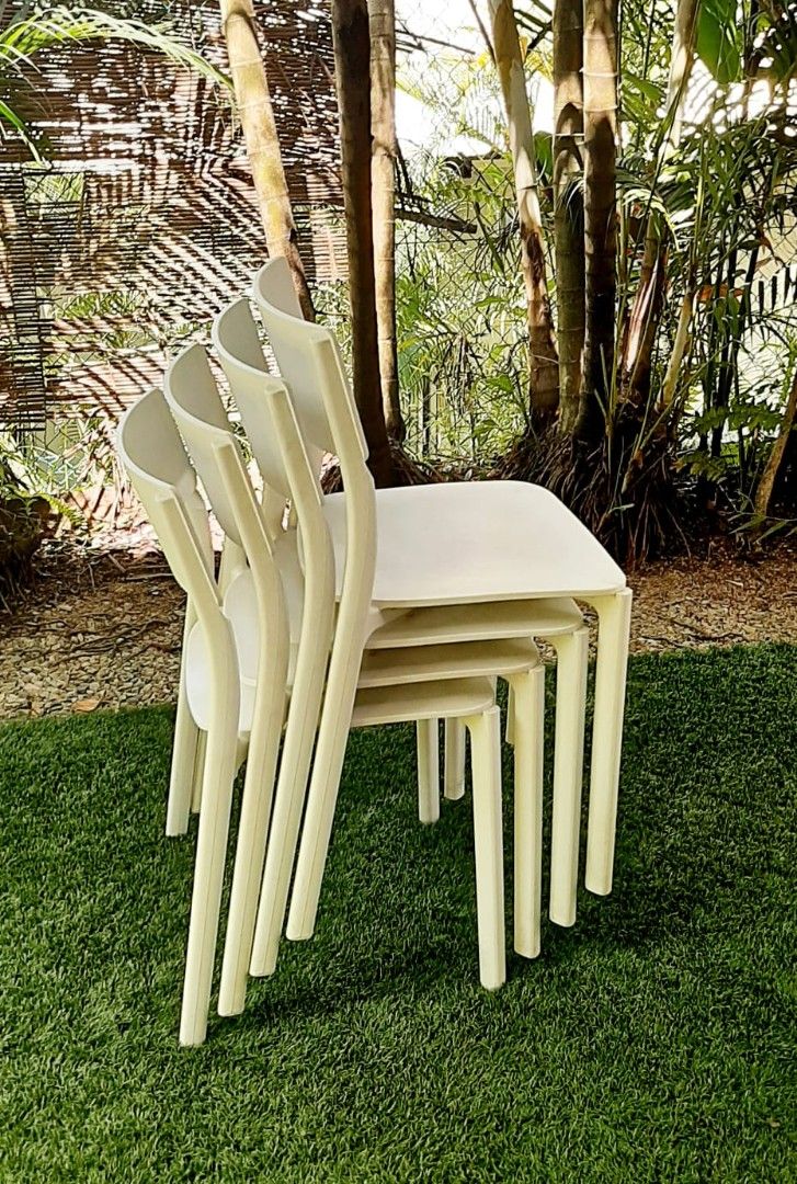 Ikea stackable chairs Janinge, Furniture & Home Living, Furniture